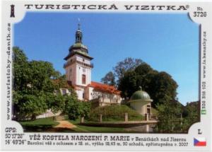 Turistická vizitka Věž kostela Narození Panny Marie